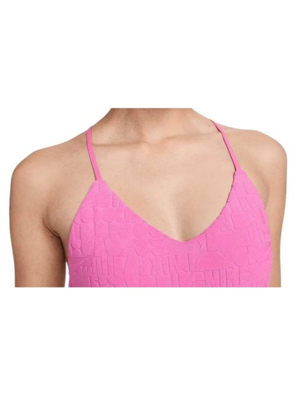 Nike Swim Pink Retro Flow T-Back One-Piece NESSE244-652 Women's M NEW with Tags - Picture 11 of 13